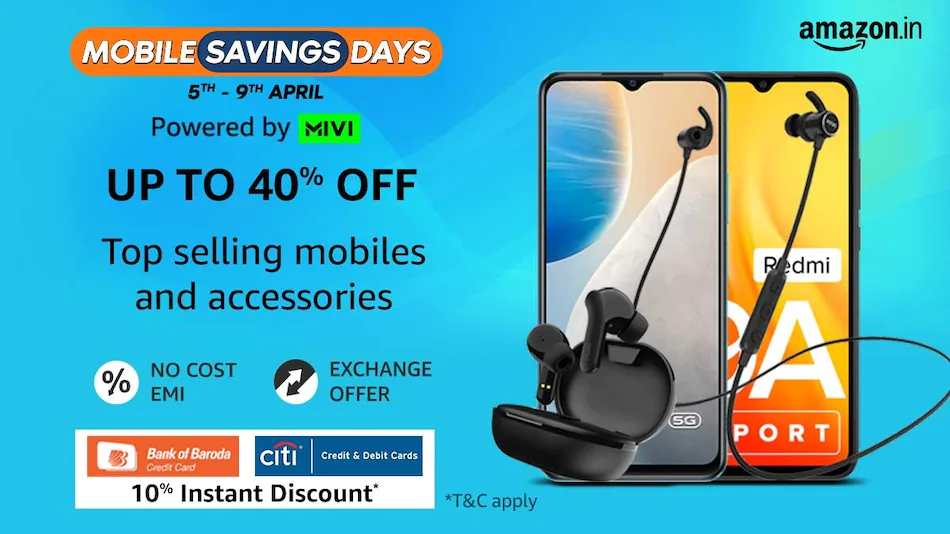 Amazon Mobile Savings Days, TV Savings Days วางจำหน่ายแล้ว: ส่วนลดสูงสุด, ข้อเสนอ